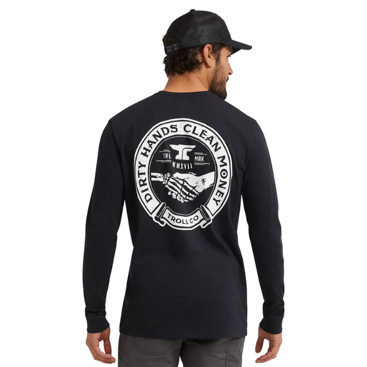 L/S HAGGLER - BLK